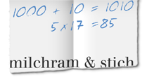Milchram und Stich - Logo